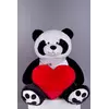 Мишка плюшевый Yarokuz Панда с сердцем 135 см