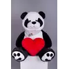 Мишка плюшевый Yarokuz Панда с сердцем 165 см