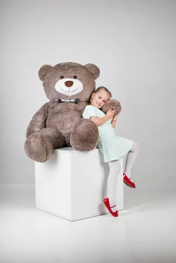 Большой плюшевый медведь Yarokuz Джеральд 165 см Капучино