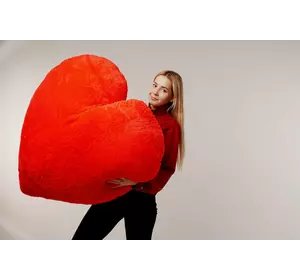 Мягкая игрушка Yarokuz подушка "Сердце" 150 см Красная