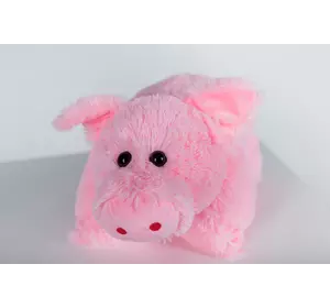 Мягкая игрушка Yarokuz подушка "Свинка" 50 см Розовая